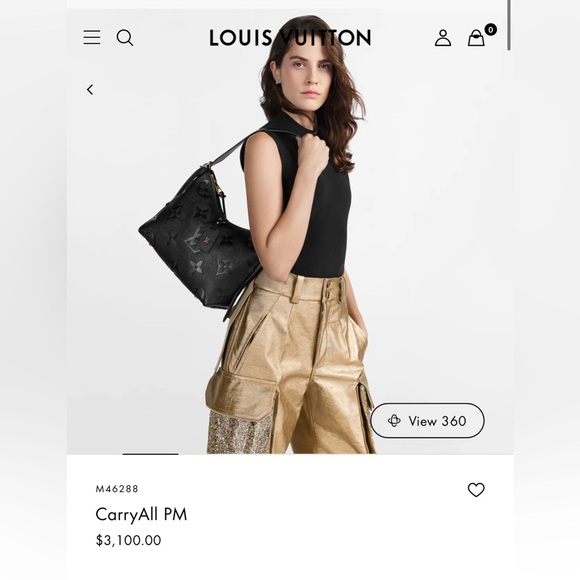 ✨Louis Vuitton Carryall PM✨ - Picture 7 of 9